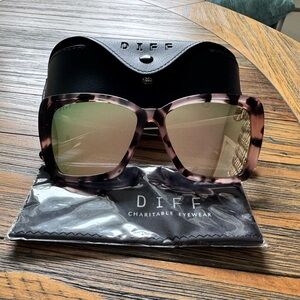 Diff Eyewear Becky IITortoiseshell Polarized Sunglasses